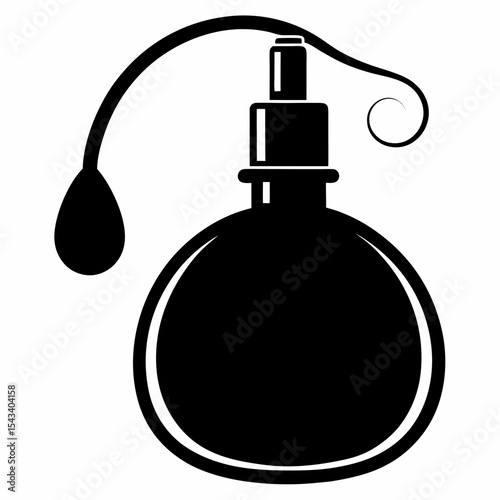 perfume bottle vector illustration