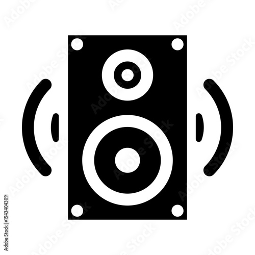 Speaker icon used for audio playback or volume control.