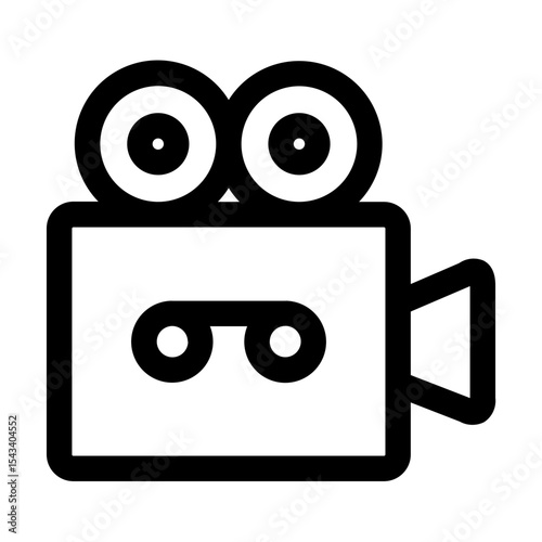 Video camera icon symbolizing movie recording or filmmaking.
