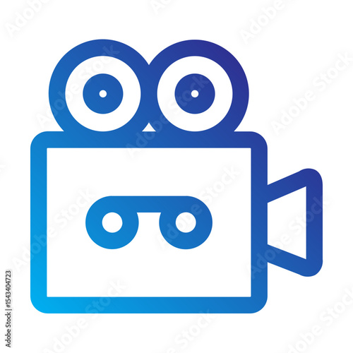 Video camera icon symbolizing movie recording or filmmaking.