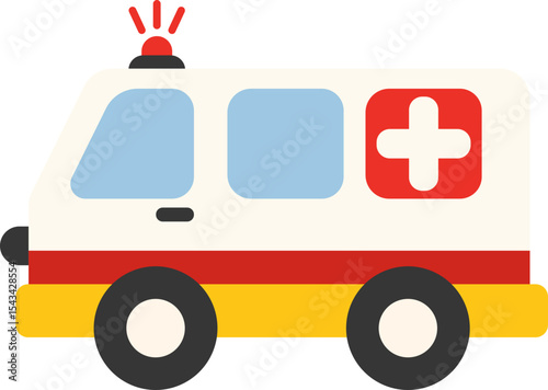 ambulance car vector illustration