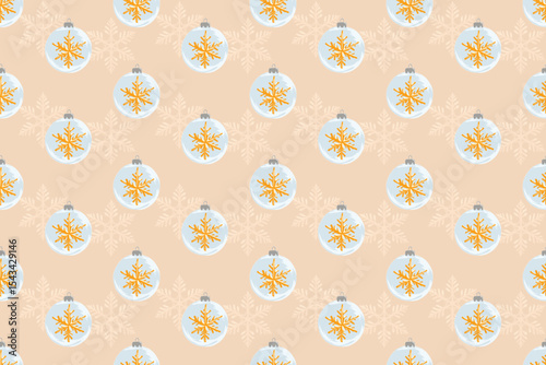Seamless Hand-Drawn Christmas Vector Pattern. Cute and Colorful Festive Design for Fabric, Wrapping Paper, Bags, and Packaging.