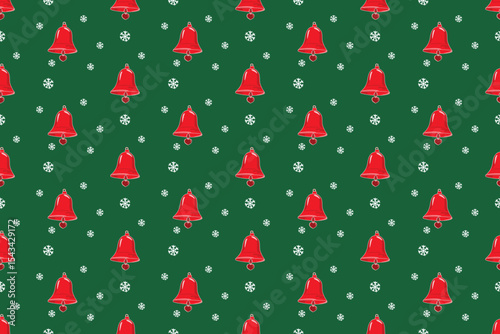 Seamless Hand-Drawn Christmas Vector Pattern. Cute and Colorful Festive Design for Fabric, Wrapping Paper, Bags, and Packaging.