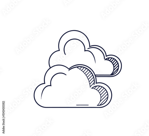 cloud-outline-vector-icon-on-white-background.eps