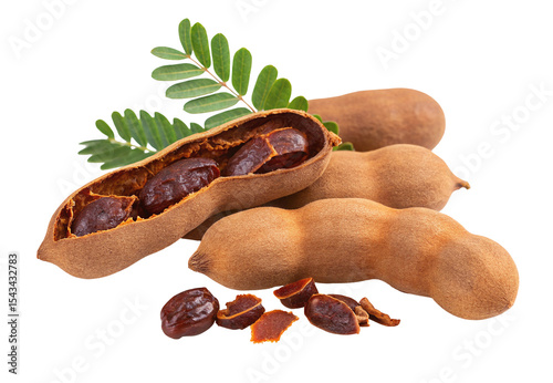 Tamarind fruit pods ripe tamarind with leaves healthy eating tropical fruit for sale online fresh food