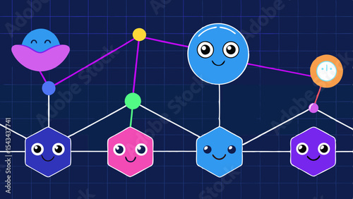 Quantum Multiverse Data Visualizer — Futuristic Vector Infographics.