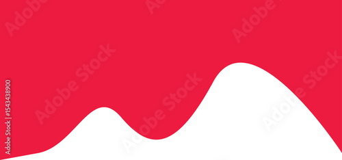 Graphic colorful background with wavy and a coloured line flow for contrast