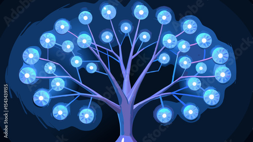 Quantum Multiverse Data Visualizer — Futuristic Vector Infographics .