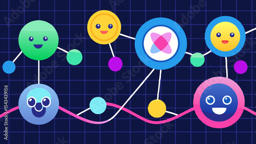 Quantum Multiverse Data Visualizer — Futuristic Vector Infographics .