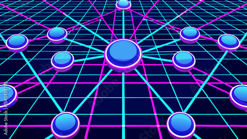 Quantum Multiverse Data Visualizer — Futuristic Vector Infographics .