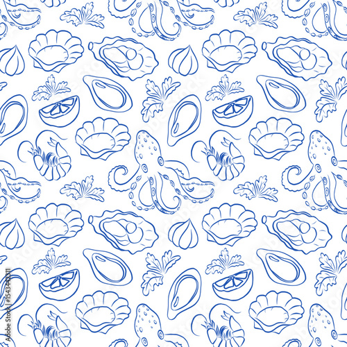 Seashell Pattern Design Perfect for All of Your Coastal Themed Projects and Ideas