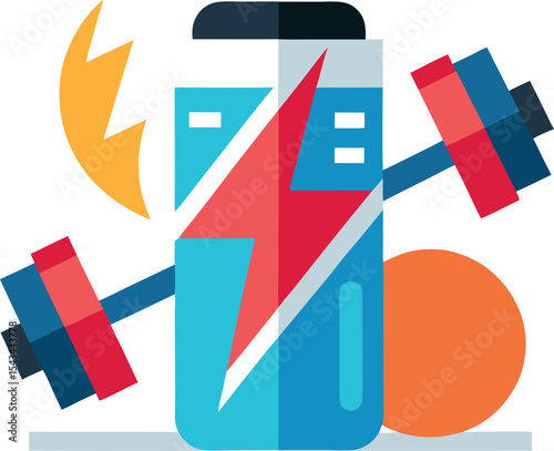 Connected Fitness Concept with Digital Assistant