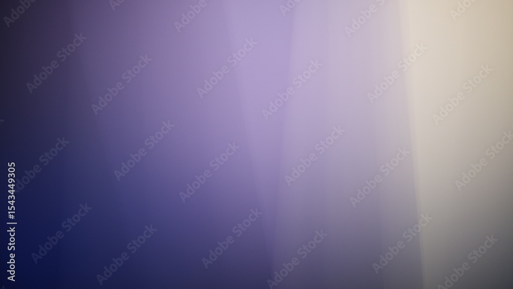 Fototapeta premium A smooth gradient flows from deep purple to soft lavender and white, creating an elegant, dreamy transition that evokes calm, depth, and modern minimalism.