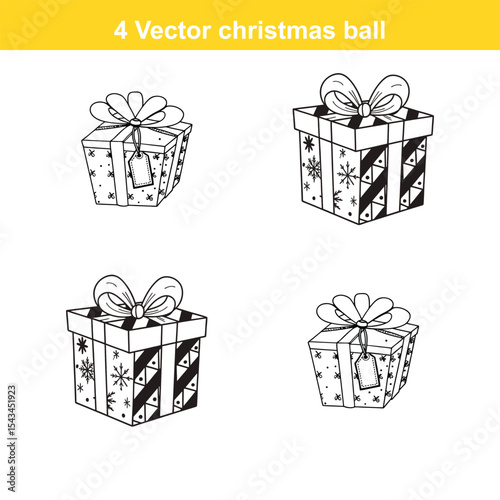 Christmas ornament flat icon,Christmas Ornament Icon on Black and White Vector Backgrounds,Christmas decorations