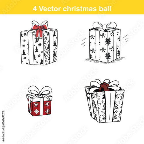 Christmas ornament flat icon,Christmas Ornament Icon on Black and White Vector Backgrounds,Christmas decorations
