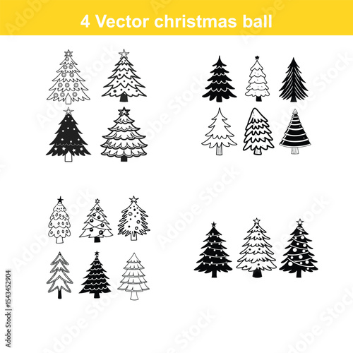 Christmas ornament flat icon,Christmas Ornament Icon on Black and White Vector Backgrounds,Christmas decorations