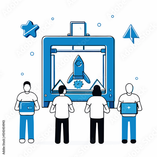 Startup Launch and Innovation through 3D Visualization

