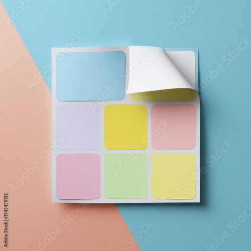 A Flexible Kiss Cut Sticker Sheet For Designs