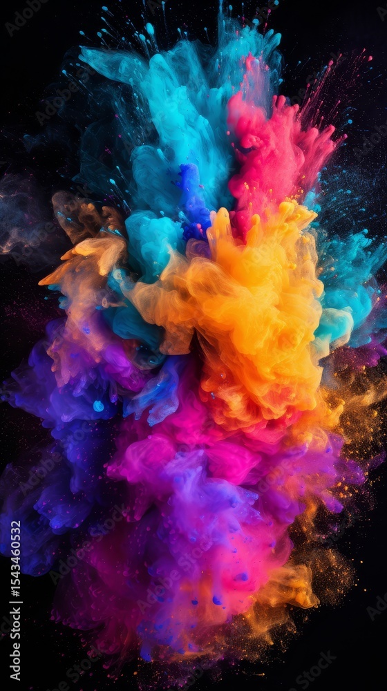 Fototapeta premium background color bright smoke