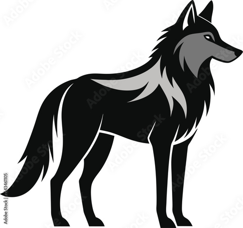 Wolf Silhouette Vector