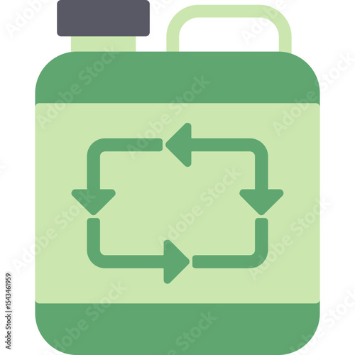Bio Diesel Recycle Icon