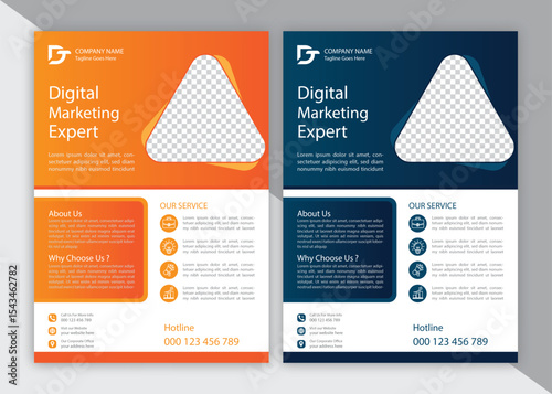 Digital Marketing Expert Flyer Design And Template