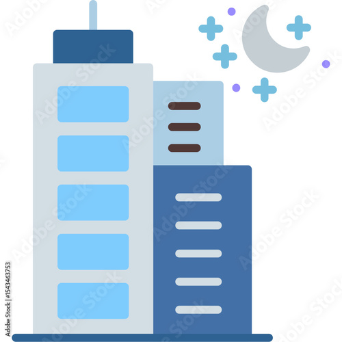 City Night View Icon