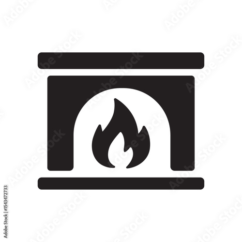 fireplace icon 