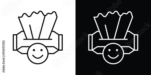 baby wipe icon filled flat sign concept for web design.