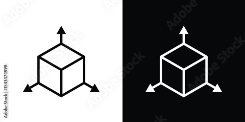 Bim icon filled flat sign concept for web design.