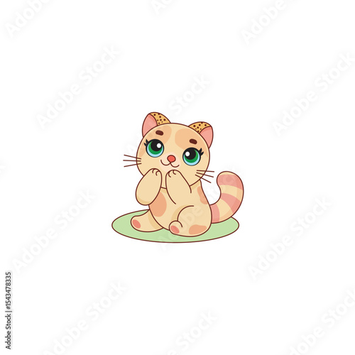 Adorable Kitten Character Collection.