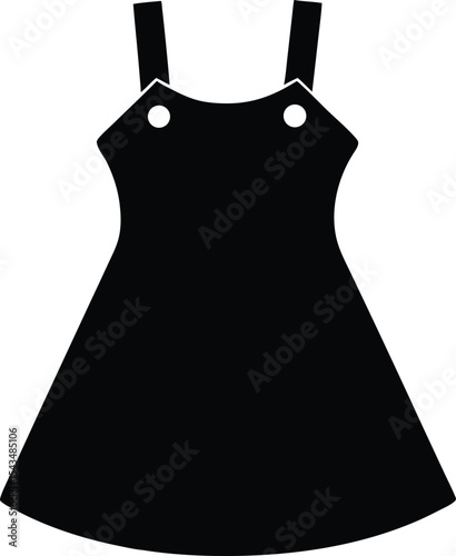 Baby Overalls dungaree dress Icon