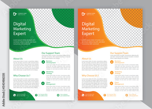 Digital Marketing Expert Flyer Design And Template