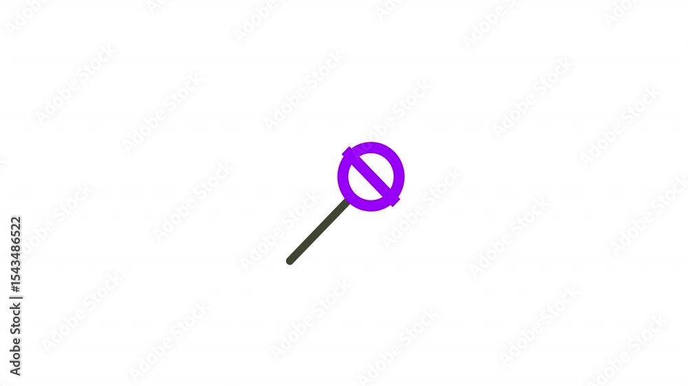 Candy kawaii lineal icon 