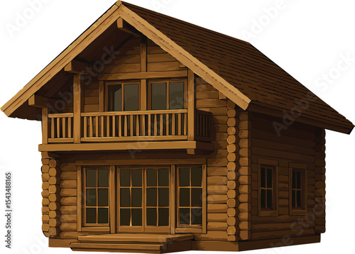  wooden chalet