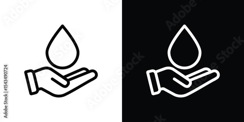 Dermatology tested icon filled flat sign concept for web design.