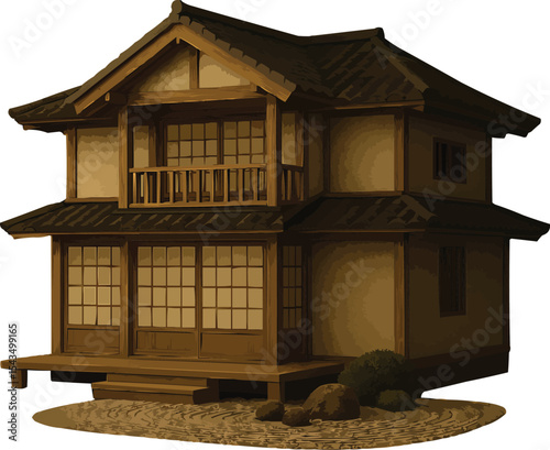  wooden chalet