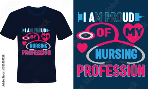 Nursing Typography T-shirt Design, Saving life Typography Tshirt Design.