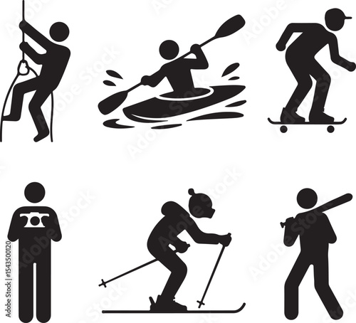 Climber Rappelling Down Cliff Silhouette

Extreme Rappelling Action Vector Scene

Mountain Rappelling Gear Silhouette Design

Rappeller Hanging on Rock Face Vector Art

Vertical Descent Adventure Silh