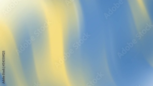 Yellow and blue background with waves perfect for web design, presentation slide, social media post, digital wallpaper, brochure backdrop.