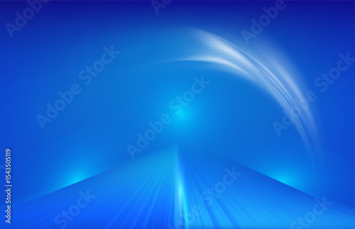 abstract blue background with stars