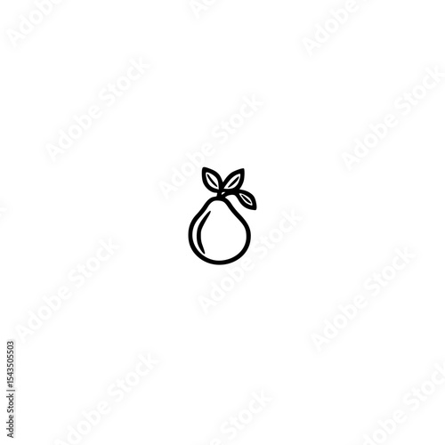 Fresh Avocado Icon