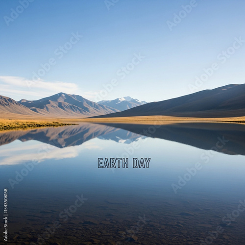 Peaceful Mountain Lake Refl...