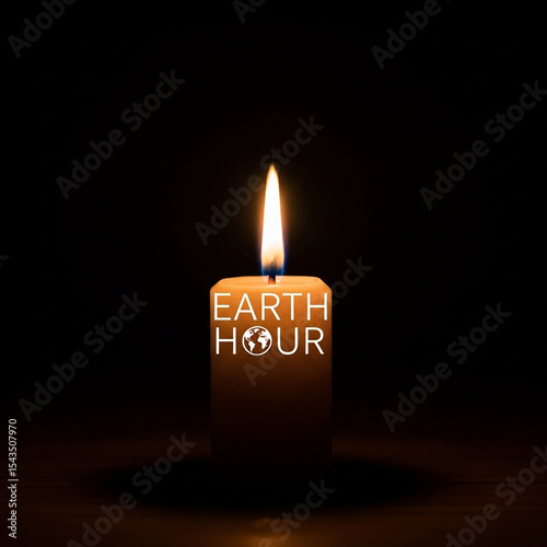 Earth Hour Candlelight Symb...