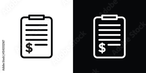 Insurance policy icon filled flat sign concept for web design.