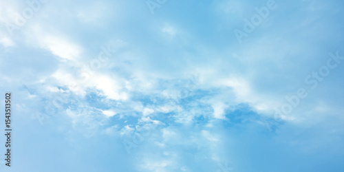  Daylight natural daylight, blue Panorama, sky, soft background, fresh weather, image surface, foggy pattern, white cloud,s air fluff, sunny clouds