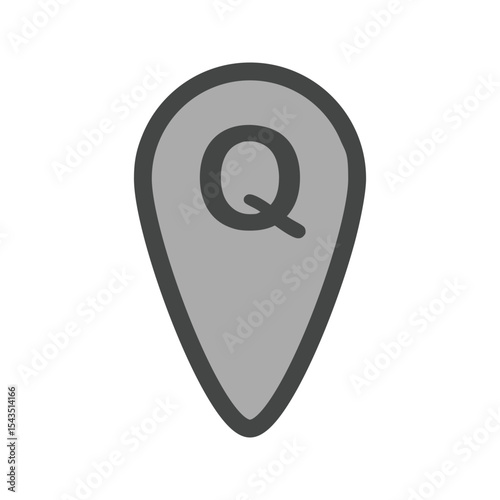 An icon that is perfect for use in mobile apps, GPS navigation, travel websites, location-based services, and user interface design.