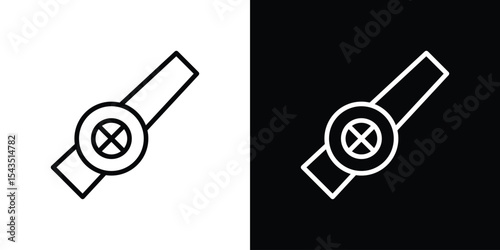Kazoo icon filled flat sign concept for web design.