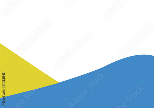 Graphic colorful background with wavy and a coloured line flow for contrast