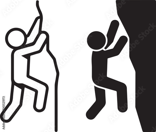 Climber Rappelling Down Cliff Silhouette

Extreme Rappelling Action Vector Scene

Mountain Rappelling Gear Silhouette Design

Rappeller Hanging on Rock Face Vector Art

Vertical Descent Adventure Silh